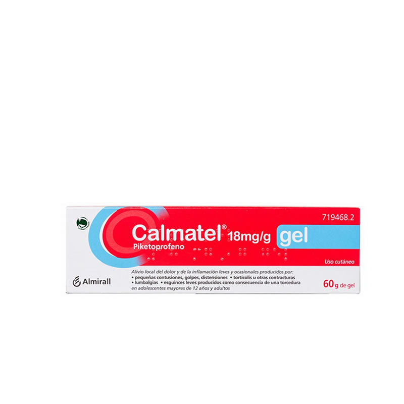 CALMATEL 18 MG/G GEL CUTANEO 1 TUBO 60 G