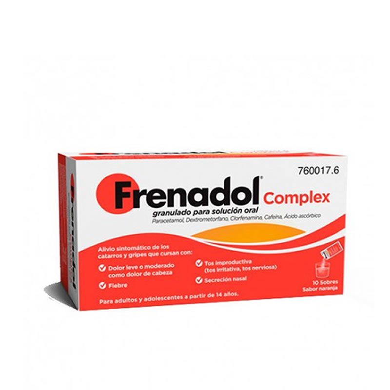 FRENADOL COMPLEX 10 SOBRES GRANULADO PARA SOLUCION ORAL