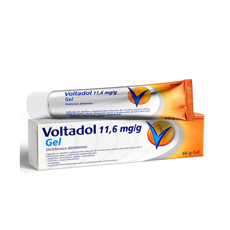 VOLTADOL 11,6 MG/G GEL CUTANEO 1 TUBO 60 G